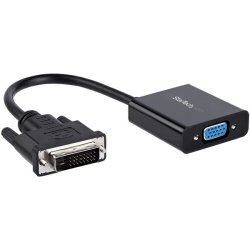 StarTech.com DVI2VGAE - 0,19 m - 1920x1080 - 720p - 1080p - Aktiv videoomformer - 