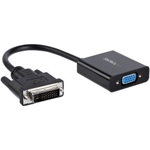 StarTech.com DVI2VGAE - 0,19 m - 1920x1080 - 720p - 1080p - Aktiv videoomformer - 