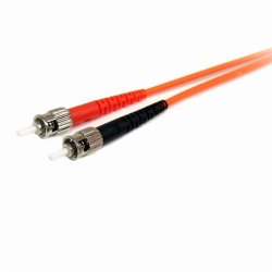 STARTECH 1m Duplex MM Fiber Optic Cable LC-ST