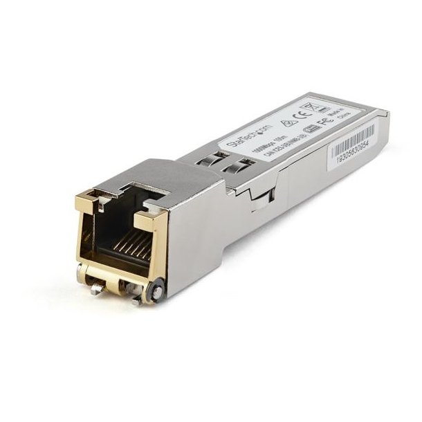 StarTech.com GLCTEST - Kobber - 1250 Mbit/s - SFP - 100 m - IEEE 802.3 - 1000BASE-T