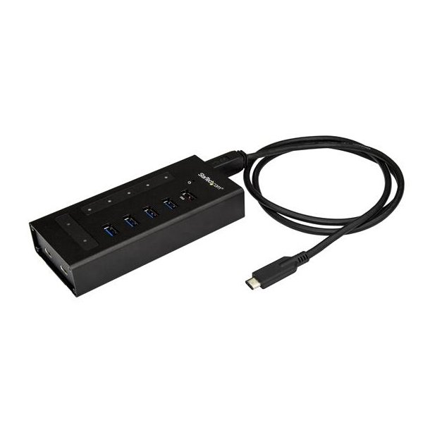 StarTech.com HB30C5A2CST - USB 3.2 Type-B - USB 3.2 - USB 3.2 Type-C - 5000 Mbit/s