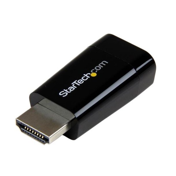 StarTech.com HDMI to VGA Converter - Chromebooks/Laptops - 1920x1200/1080p - HDMI han til VGA hun