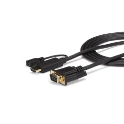 StarTech.com HD2VGAMM10 - 3 m - VGA (D-Sub) - HDMI + Micro USB/Hunstik