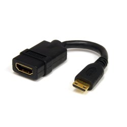 StarTech.com HDACFM5IN - 0,127 m - Mini HDMI - HDMI - 3D - 10,2 Gbit/sek.
