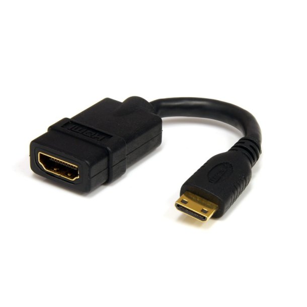 StarTech.com HDACFM5IN - 0,127 m - Mini HDMI - HDMI - 3D - 10,2 Gbit/sek.