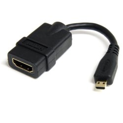 StarTech.com HDADFM5IN - 0,127 m - HDMI Type A - HDMI Type D (Micro) - 3D - ARC