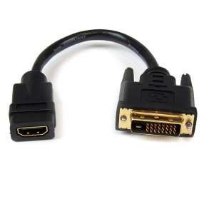StarTech.com HDDVIFM8IN - 0,203 m - HDMI Type A - DVI-D - Hunstik - Hanstik