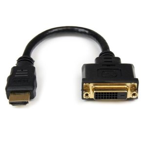 StarTech.com HDDVIMF8IN - 0,2 m - HDMI - DVI-D