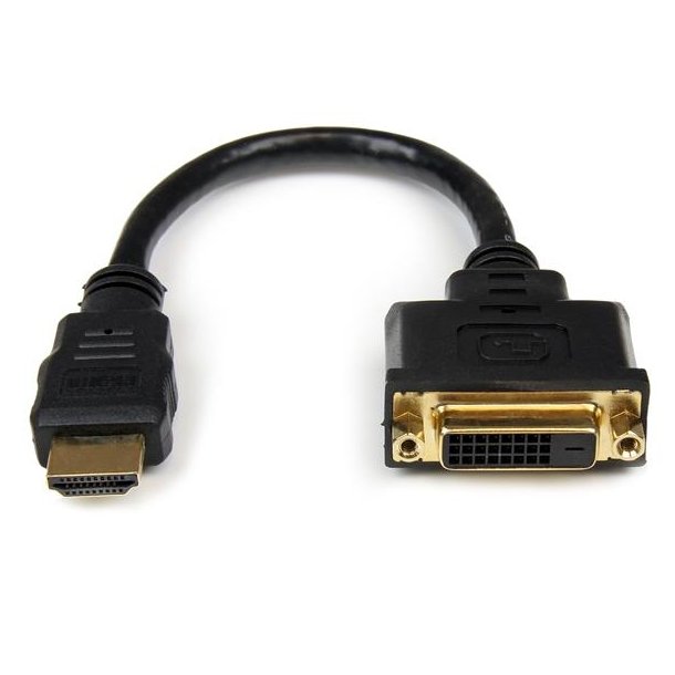 StarTech.com HDDVIMF8IN - 0,2 m - HDMI - DVI-D