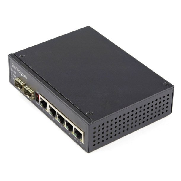 StarTech.com IES1G52UPDIN - Gigabit Ethernet (10/100/1000) - Fuld Duplex - PoE