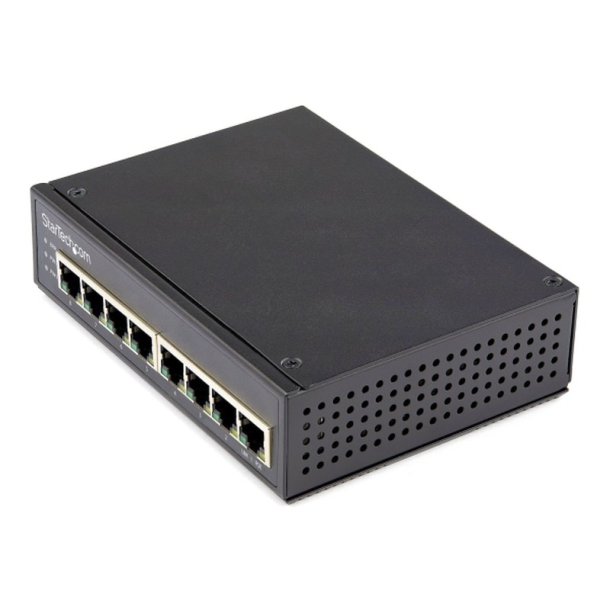 StarTech.com IESC1G80UP - Gigabit Ethernet (10/100/1000) - Fuld Duplex - PoE