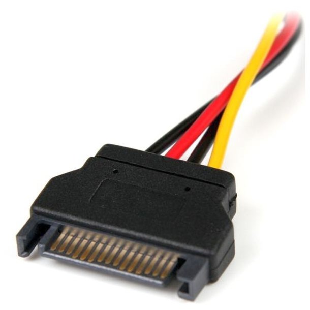 StarTech.com LP4SATAFM6IN - 0,1524 m - Molex (4-pin) - SATA 15-stik