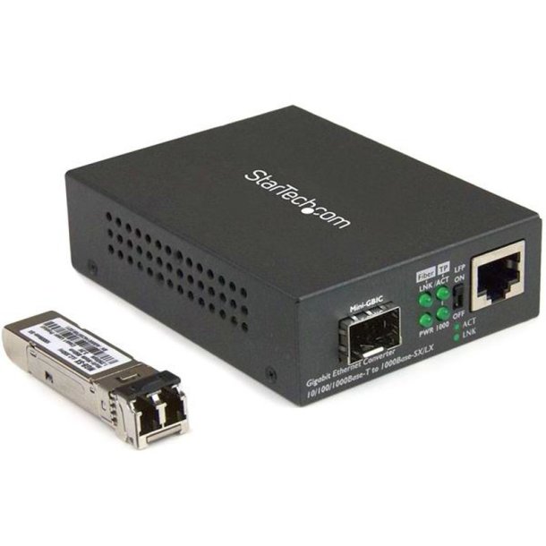 StarTech.com MCM1110MMLC - 1000 Mbit/s - Gigabit Ethernet - 10,100,1000 Mbit/s