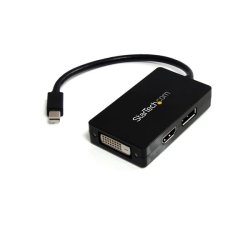 StarTech.com MDP2DPDVHD - 0,15 m - Mini DisplayPort - DisplayPort + DVI-D + HDMI