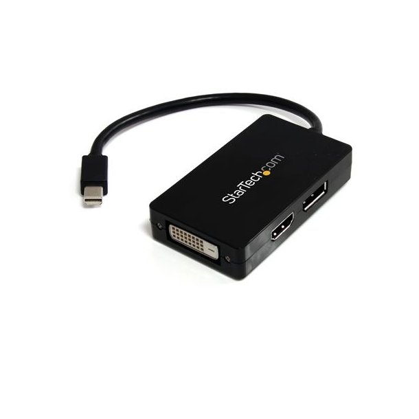 StarTech.com MDP2DPDVHD - 0,15 m - Mini DisplayPort - DisplayPort + DVI-D + HDMI