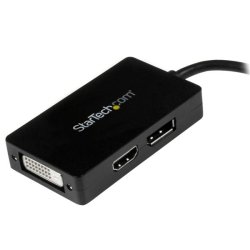 StarTech.com MDP2DPDVHD - 0,15 m - Mini DisplayPort - DisplayPort + DVI-D + HDMI