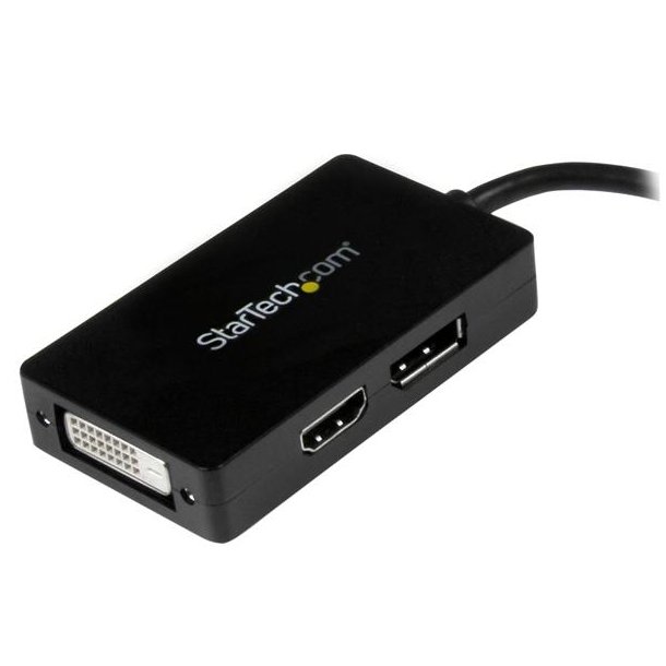 StarTech.com MDP2DPDVHD - 0,15 m - Mini DisplayPort - DisplayPort + DVI-D + HDMI