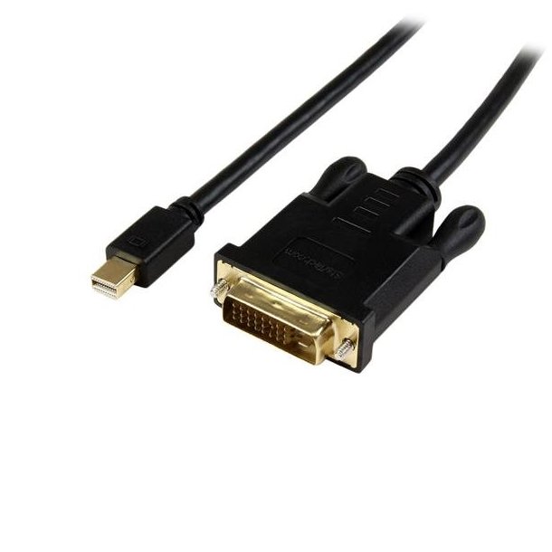 StarTech.com MDP2DVIMM6BS - 1,9 m - Mini DisplayPort - DVI-D