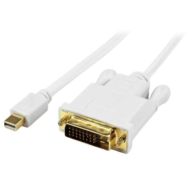 StarTech.com MDP2DVIMM6WS - 1,8 m - Mini DisplayPort - DVI-D