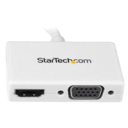 StarTech.com MDP2HDVGAW - 0,15 m - 1920x1200 - Passiv videoomformer