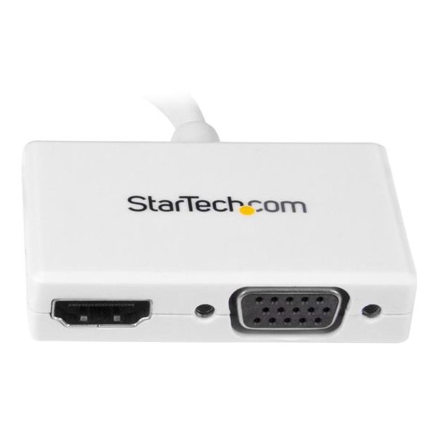 StarTech.com MDP2HDVGAW - 0,15 m - 1920x1200 - Passiv videoomformer