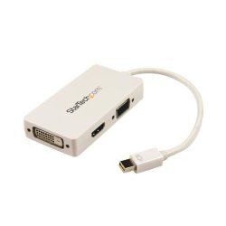 StarTech.com MDP2VGDVHDW - 0,15 m - Mini DisplayPort - DVI-D + VGA + HDMI