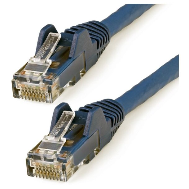 StarTech.com N6LPATCH1MBL - 1 m - Cat6 - U/UTP (UTP) - RJ-45 - RJ-45