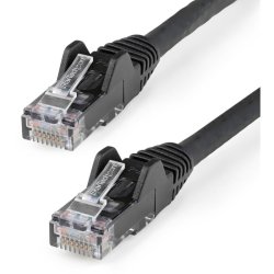 StarTech.com N6LPATCH3MBK - 3 m - Cat6 - U/UTP (UTP) - RJ-45 - RJ-45