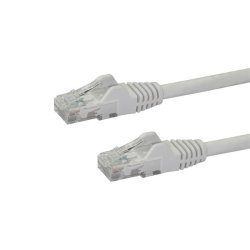 StarTech.com N6PATC10MWH - 10 m - Cat6 - U/UTP (UTP) - RJ-45 - RJ-45