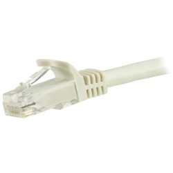 StarTech.com N6PATC15MWH - 15 m - Cat6 - U/UTP (UTP) - RJ-45 - RJ-45