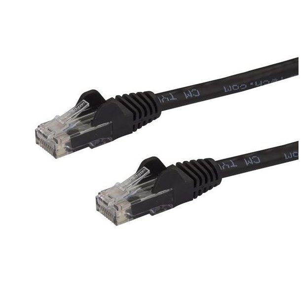 StarTech.com N6PATC1MBK - 1 m - Cat6 - U/UTP (UTP) - RJ-45 - RJ-45