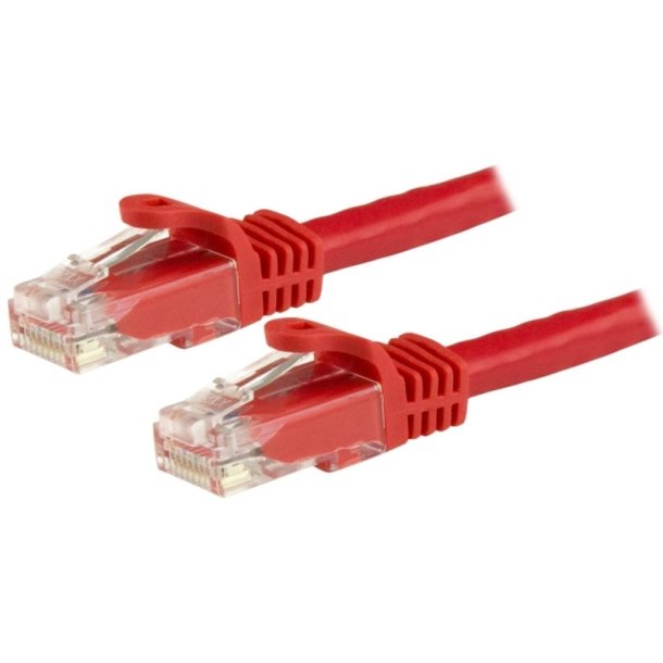 StarTech.com N6PATC1MRD - 1 m - Cat6 - U/UTP (UTP) - RJ-45 - RJ-45