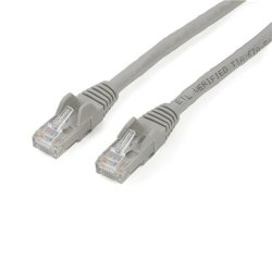 StarTech.com N6PATC2MGR - 2 m - Cat6 - U/UTP (UTP) - RJ-45 - RJ-45