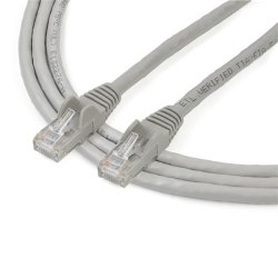 StarTech.com N6PATC2MGR - 2 m - Cat6 - U/UTP (UTP) - RJ-45 - RJ-45