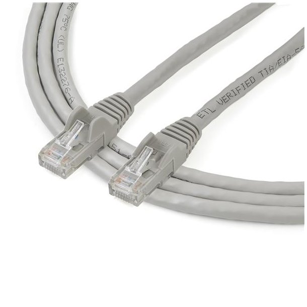 StarTech.com N6PATC2MGR - 2 m - Cat6 - U/UTP (UTP) - RJ-45 - RJ-45