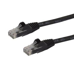 StarTech.com N6PATC3MBK - 3 m - Cat6 - U/UTP (UTP) - RJ-45 - RJ-45