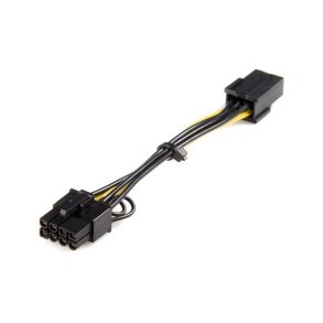 StarTech.com PCIEX68ADAP - 0,155 m - PCI-E (8-pin) - PCI-E (6-pin)