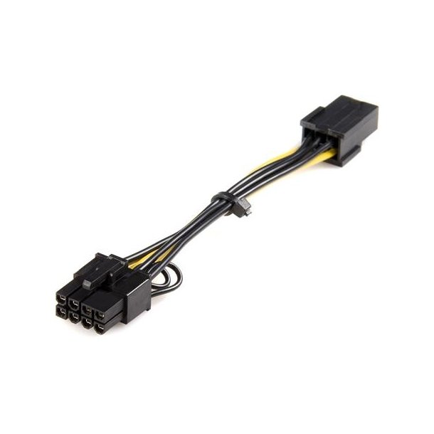 StarTech.com PCIEX68ADAP - 0,155 m - PCI-E (8-pin) - PCI-E (6-pin)