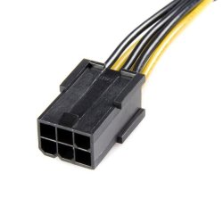 StarTech.com PCIEX68ADAP - 0,155 m - PCI-E (8-pin) - PCI-E (6-pin)