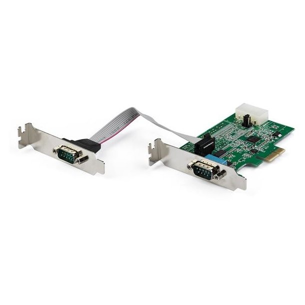 StarTech.com PEX2S953LP - Mini PCI Express - Seriel - PCIe 1.1 - RS-232 - 222366 t - FCC