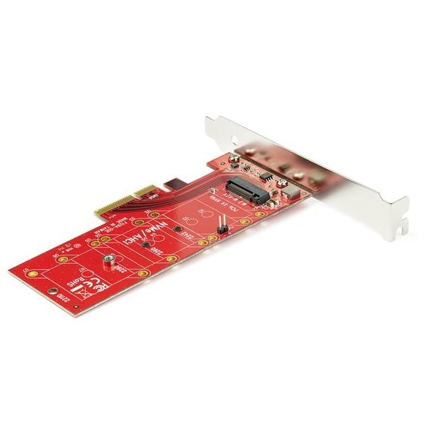 StarTech.com PEX4M2E1 - PCIe - M.2 - Fuld hjde/lav profil - PCI 3.0 - 8 Gbit/sek.
