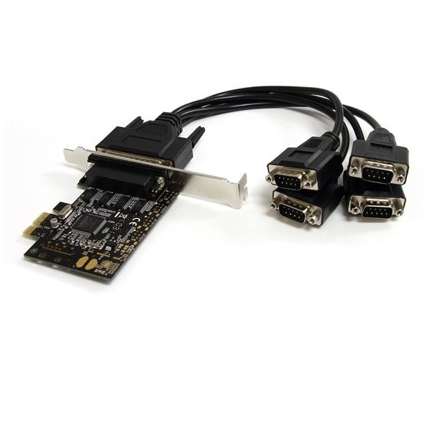 StarTech.com PEX4S553B - PCIe - Seriel - RS-232 - ASIX Moschip MCS9904CV-AA