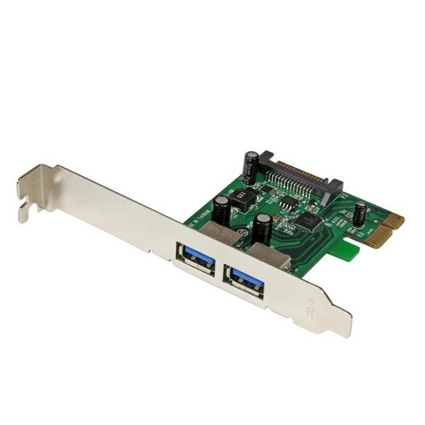 StarTech.com PEXUSB3S24 - PCIe - USB 3.2 - Lavprofil - PCIe 2.0 - Metallic - TAA - REACH