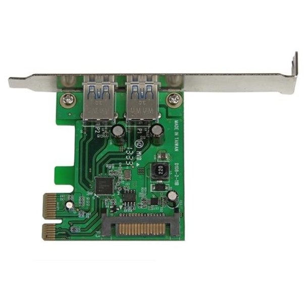 StarTech.com PEXUSB3S24 - PCIe - USB 3.2 - Lavprofil - PCIe 2.0 - Metallic - TAA - REACH