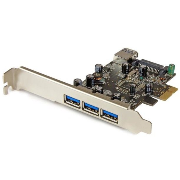 StarTech.com PEXUSB3S42 - PCIe - USB 3.2 - Fuld hjde/lav profil - PCI 2.0 - 3 m