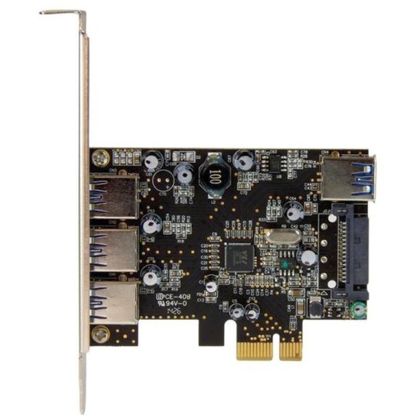 StarTech.com PEXUSB3S42 - PCIe - USB 3.2 - Fuld hjde/lav profil - PCI 2.0 - 3 m