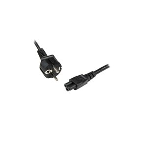 StarTech.com PXTNB3SEU1M - 1 m - CEE7/7 - C5 forbinder - 250 V - 2.5 A