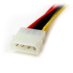 StarTech.com PYO2LP4SATA - 0,304 m - Molex (4-pin) - 2xSATA 15 stikben - Hanstik