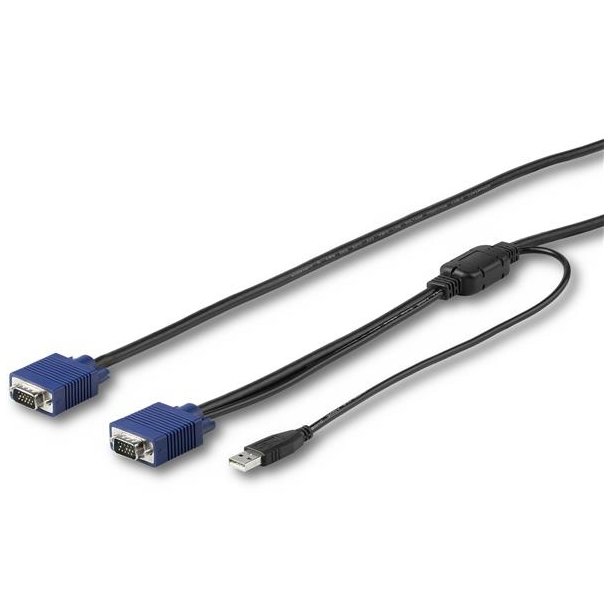 StarTech.com RKCONSUV6 - 1,8 m - USB - USB - VGA - VGA