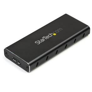 StarTech.com SM21BMU31C3 - SSD kabinet - M.2 - M.2 - 10 Gbit/sek. - USB-tilslutning